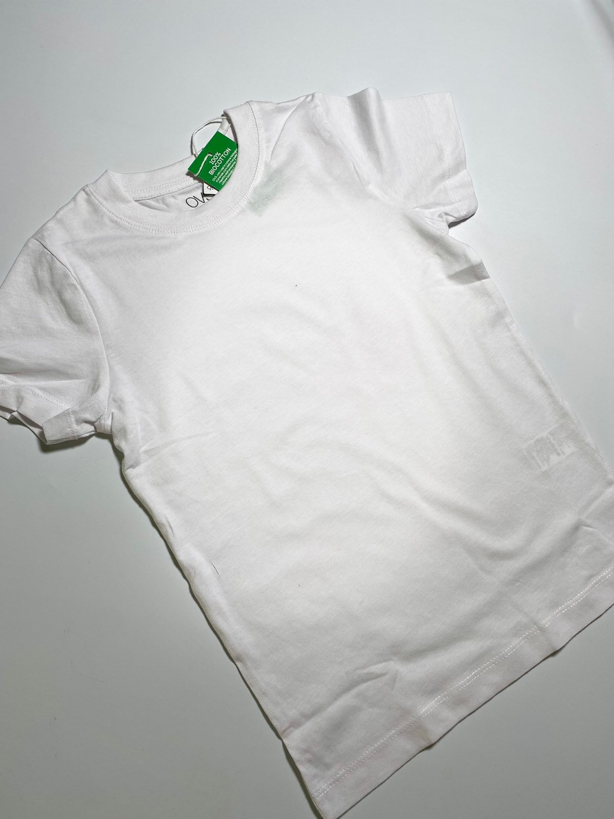 Біла базова футболка OVS